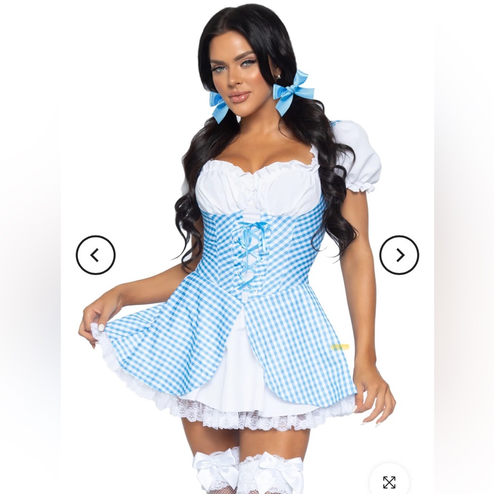 Leg Avenue Gingham Dress - size small